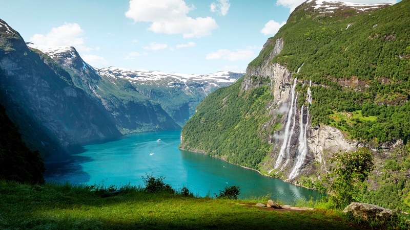 Geirangerfjorden och Sju systrar